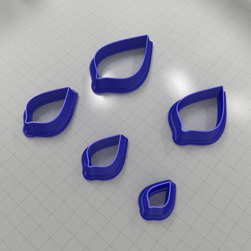 Set of 5 cutters: DROPS#18 #33163