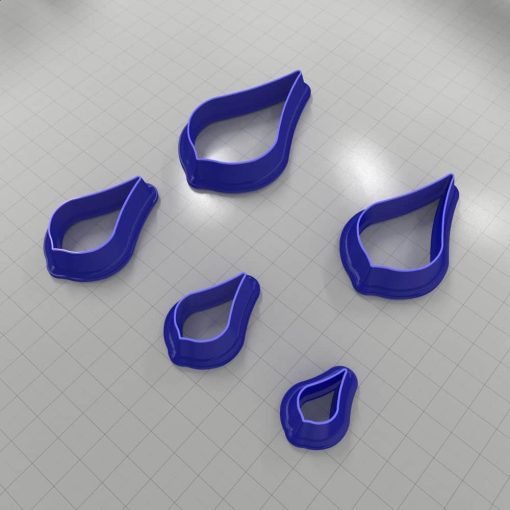 Set of 5 cutters: DROPS#20 #33189