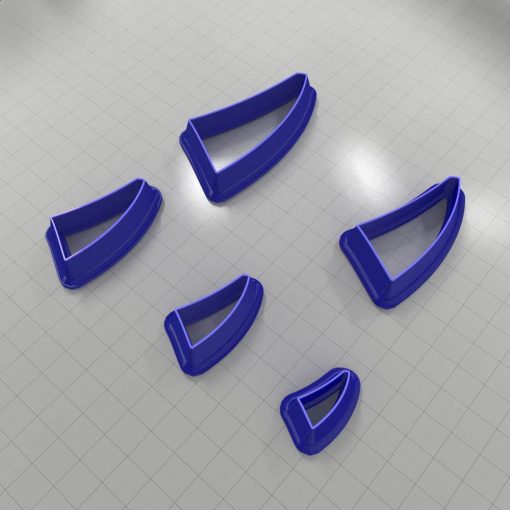 Set of 5 cutters: DROPS#23 Left #33202