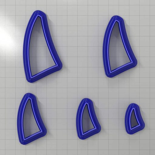Set of 5 cutters: DROPS#23 Right #33203
