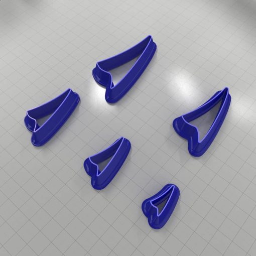 Set of 5 cutters: DROPS#24 Left #33208