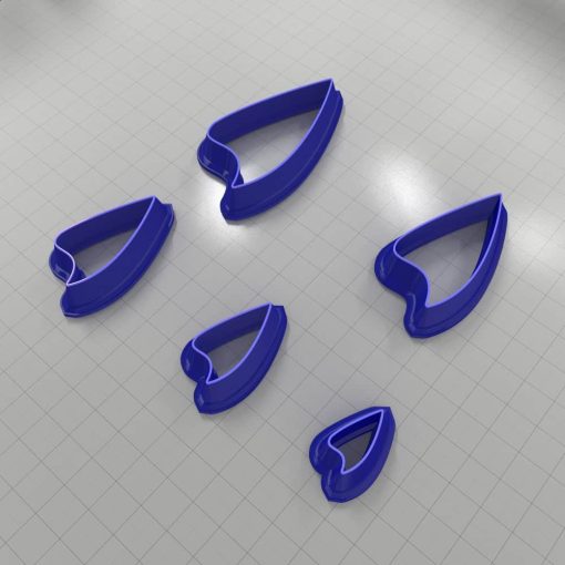 Set of 5 cutters: DROPS#25 Left #33217