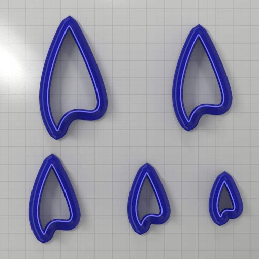 Set of 5 cutters: DROPS#25 Right #33218