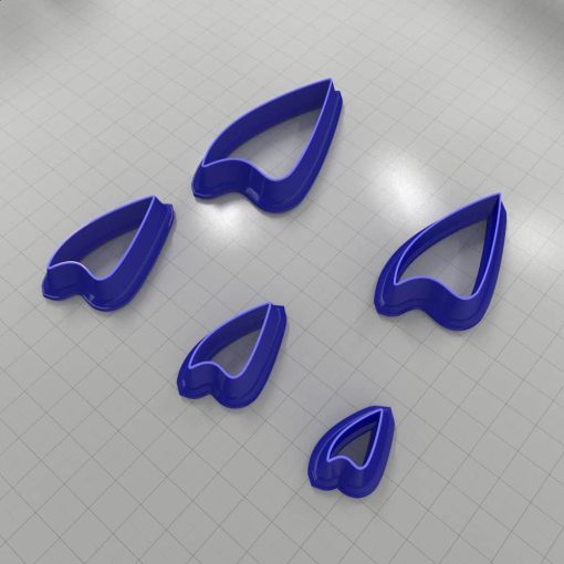 Set of 5 cutters: DROPS#25 Right #33220