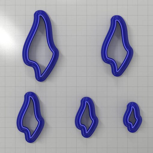 Set of 5 cutters: DROPS#26 Left #33221