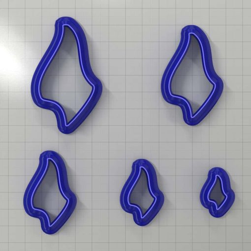 Set of 5 cutters: DROPS#27 Left #33228
