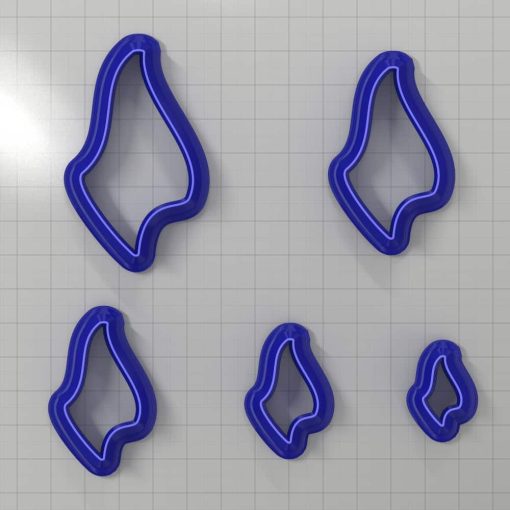 Set of 5 cutters: DROPS#27 Right #33231