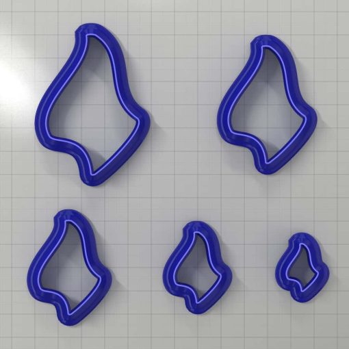 Set of 5 cutters: DROPS#28 Left #33236
