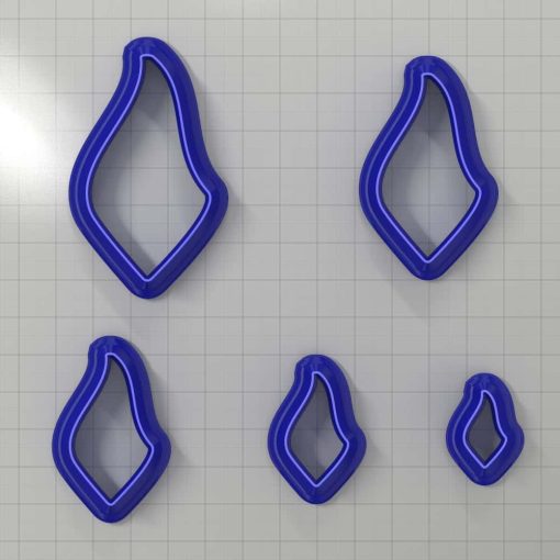 Set of 5 cutters: DROPS#30 Left #33259