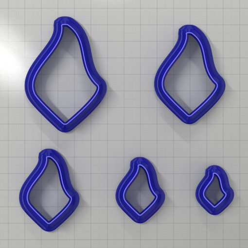 Set of 5 cutters: DROPS#31 Left #33265