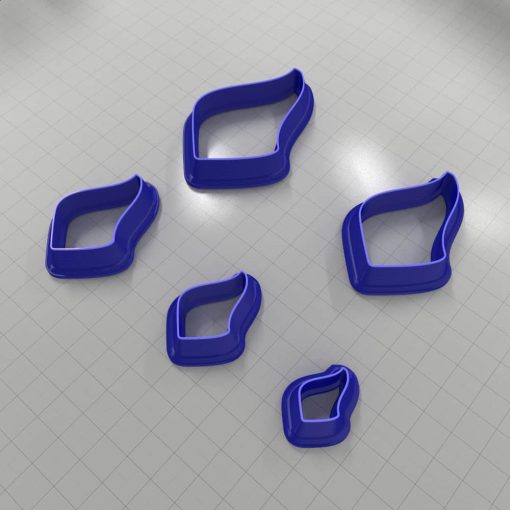 Set of 5 cutters: DROPS#31 Left #33267