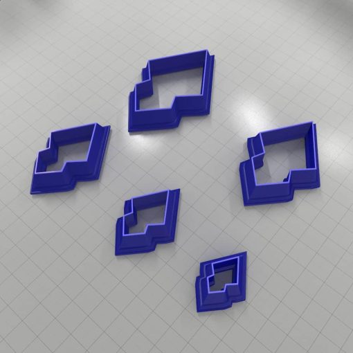 Set of 5 cutters: DROPS#32 #33273