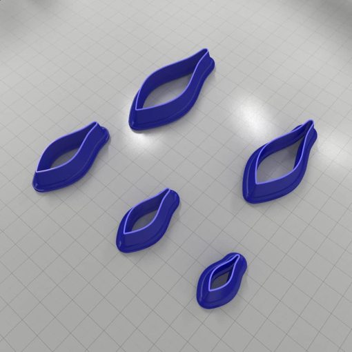 Set of 5 cutters: DROPS#37 #33290