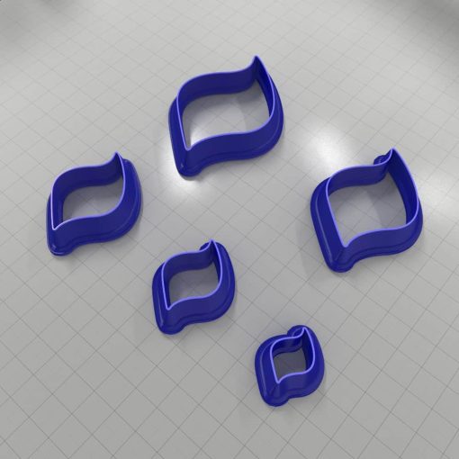 Set of 5 cutters: DROPS#42 Left #33325