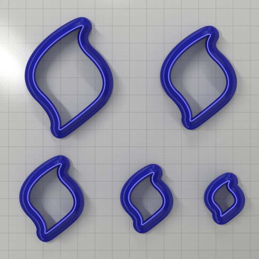 Set of 5 cutters: DROPS#42 Right #33327