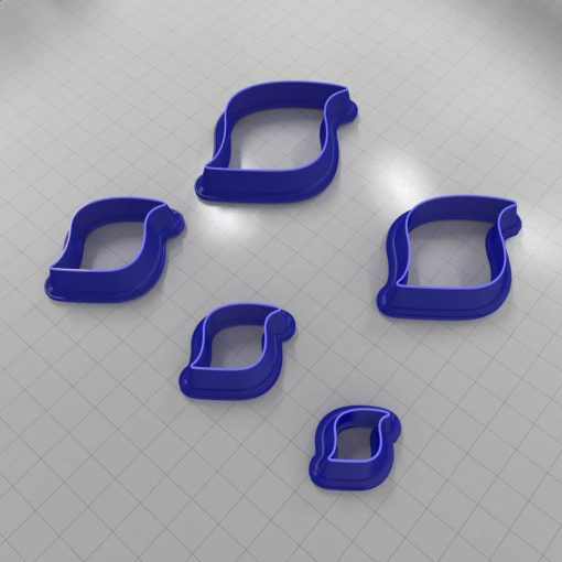 Set of 5 cutters: DROPS#42 Right #33328