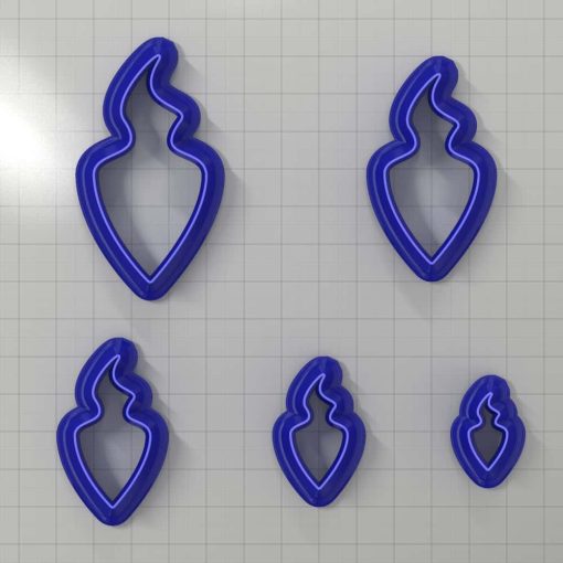Set of 5 cutters: DROPS#43 Left #33329