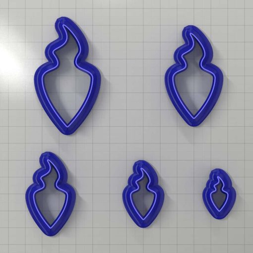 Set of 5 cutters: DROPS#43 Right #33332