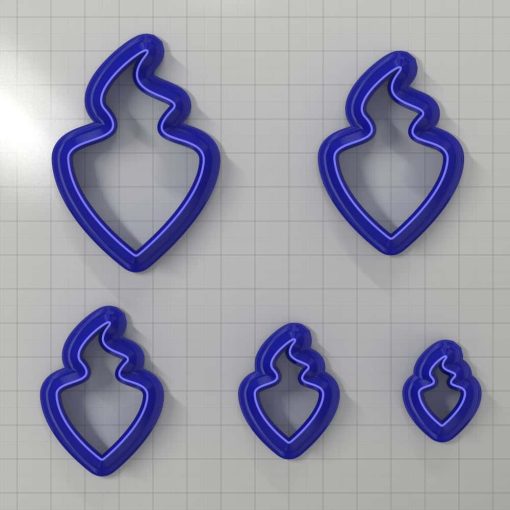 Set of 5 cutters: DROPS#44 Left #33335