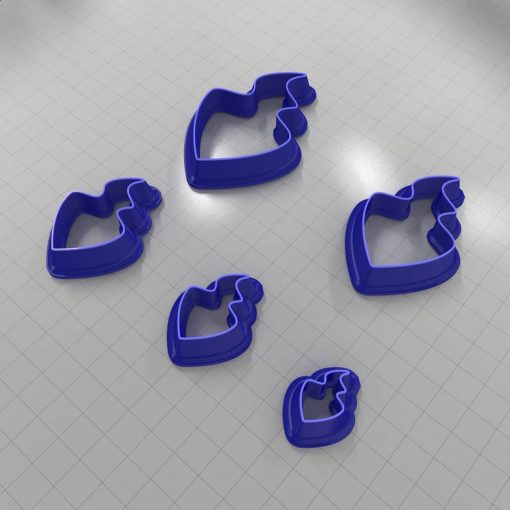 Set of 5 cutters: DROPS#44 Left #33337