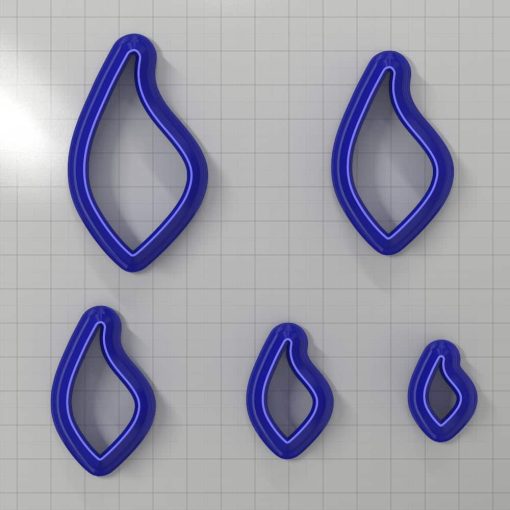 Set of 5 cutters: DROPS#45 Right #33344