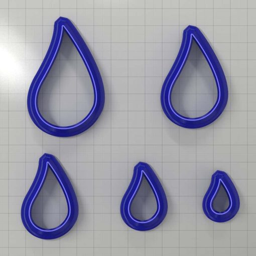 Set of 5 cutters: DROPS#48 Right #33356