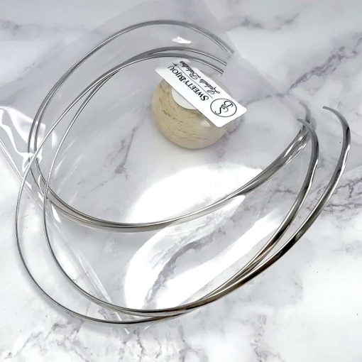 2 Silver color metal necklaces for Pendant #35258