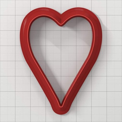 Artisan Heart-Shaped Clay Cutter #33734