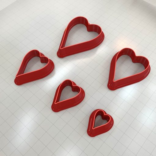 Artisan Heart-Shaped Clay Cutter #33642
