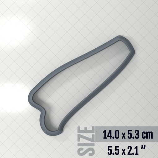 Bracelet Cutter #13 Left - Polymer Clay Cutter #34312