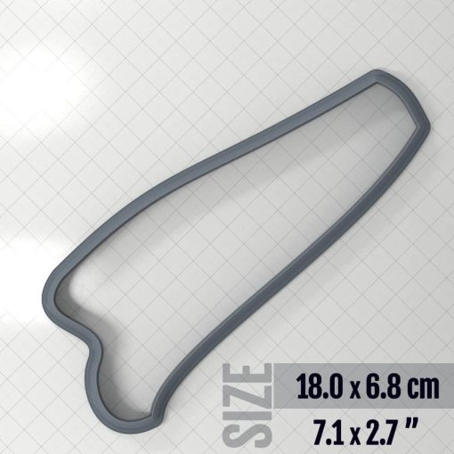 Bracelet Cutter #13 Left - Polymer Clay Cutter #34318