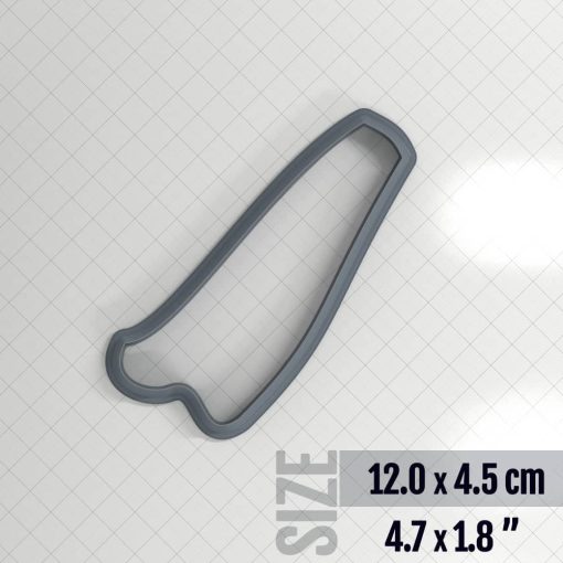 Bracelet Cutter #13 Right - Polymer Clay Cutter #34775