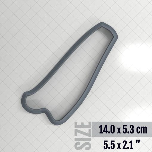 Bracelet Cutter #13 Right - Polymer Clay Cutter #34776