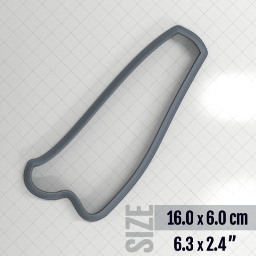 Bracelet Cutter #13 Right - Polymer Clay Cutter #34777