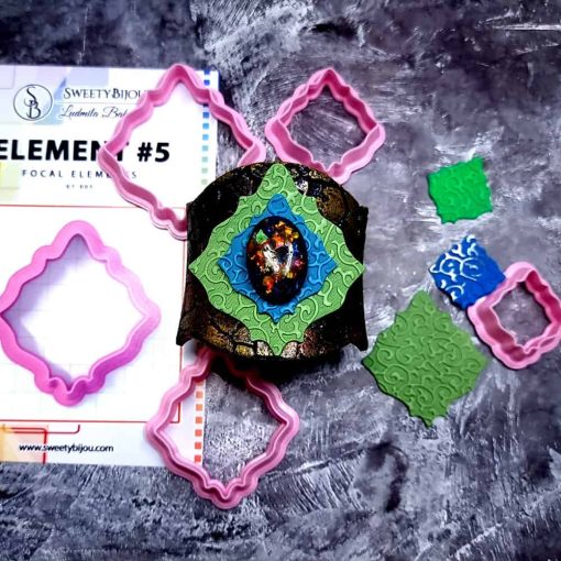 Abstract Petal Clay Cutters #34171