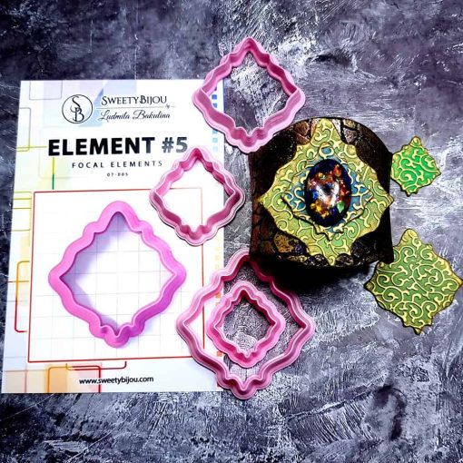 Abstract Petal Clay Cutters #34176