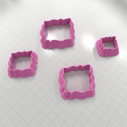 Abstract Petal Clay Cutters #34144