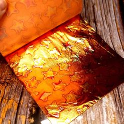 Copper Stars Metal Leafs #34462