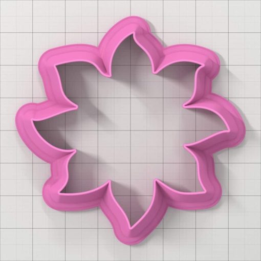 Fire Flower Clay Cutter #36247