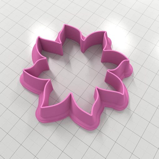 Fire Flower Clay Cutter #36254