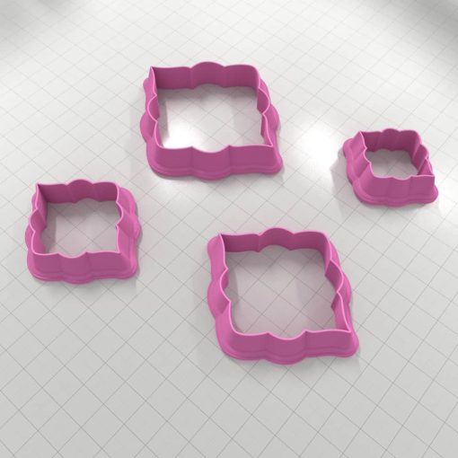 Chic Geometric Clay Cutters #36259