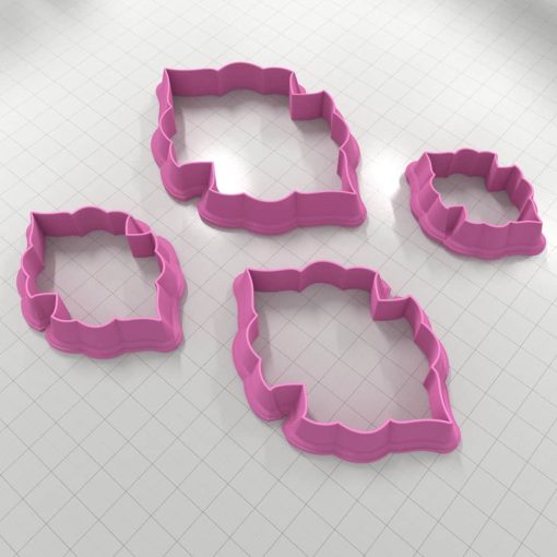 Wavy Charm Clay Cutters #36261