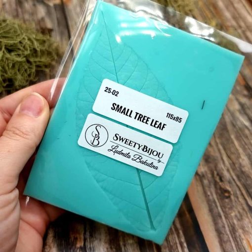 Tree Leaf - Handmade texture-mold of real leaf #35968