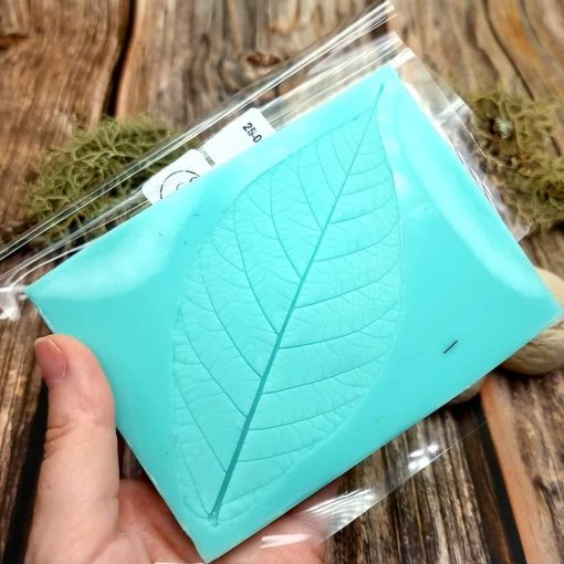 Tree Leaf - Handmade texture-mold of real leaf #35979