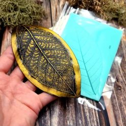 Tree Leaf - Handmade texture-mold of real leaf #36014