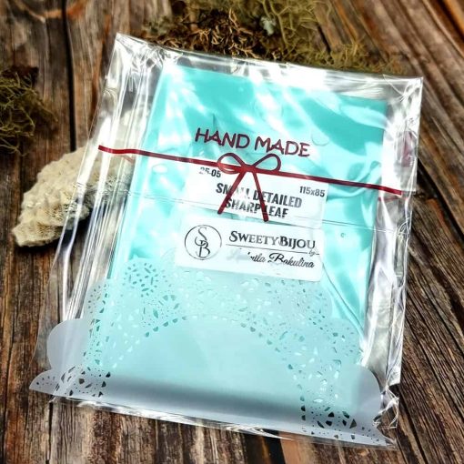 Detailed Sharp Leaf - Handmade texture-mold of real leaf #35981