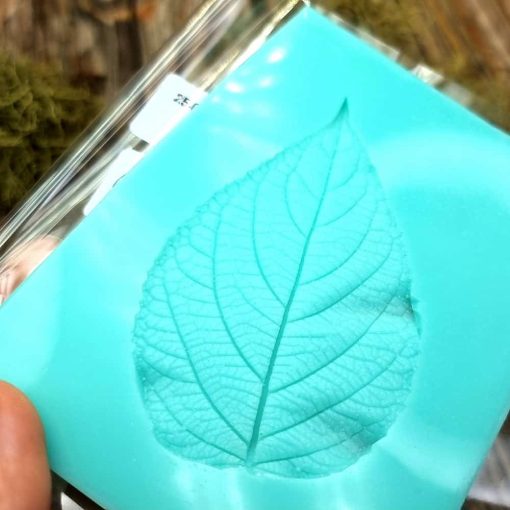 Detailed Sharp Leaf - Handmade texture-mold of real leaf #36020