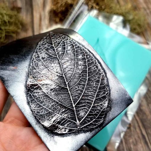 Detailed Sharp Leaf - Handmade texture-mold of real leaf #36042