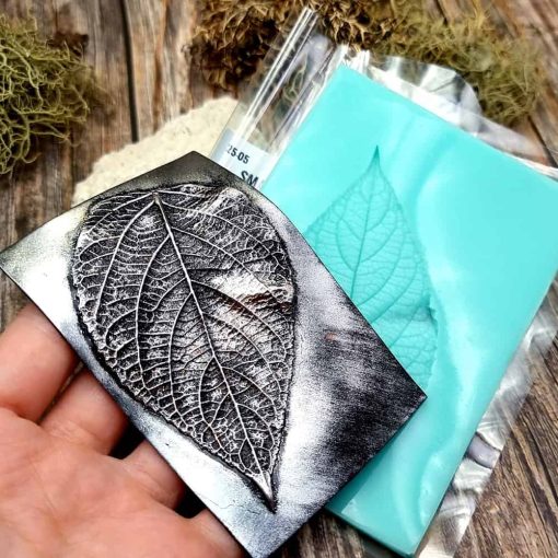 Detailed Sharp Leaf - Handmade texture-mold of real leaf #36052