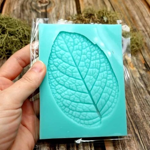 Deep Leaf Pattern - Handmade texture-mold of real leaf #36009